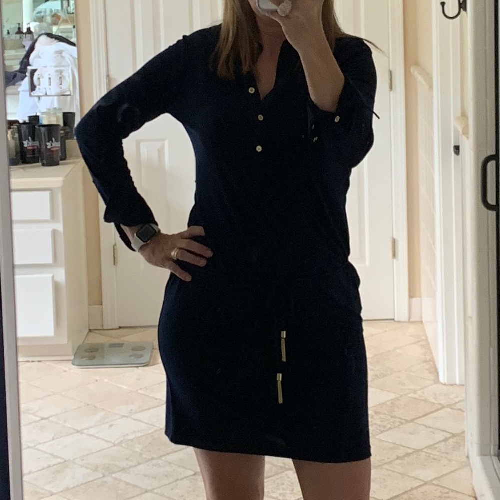 Calvin Klein navy dress